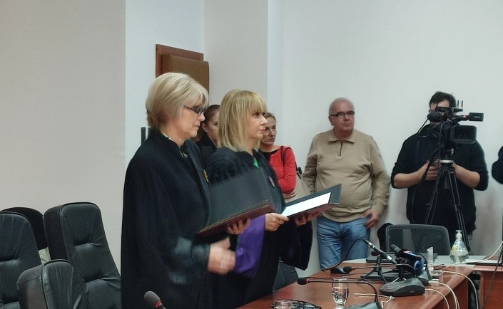 Судијките Мери Дика Георгиевска и Снежана Манев ги потпишаа свечените изјави во Судски совет