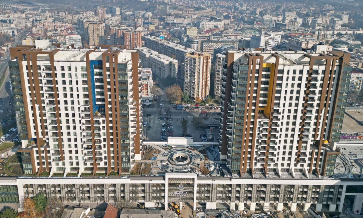 Голем интерес за домување во кулите во комплексот „Diamond of Skopje” – се очекува во 2024 година сите станови да се продадат