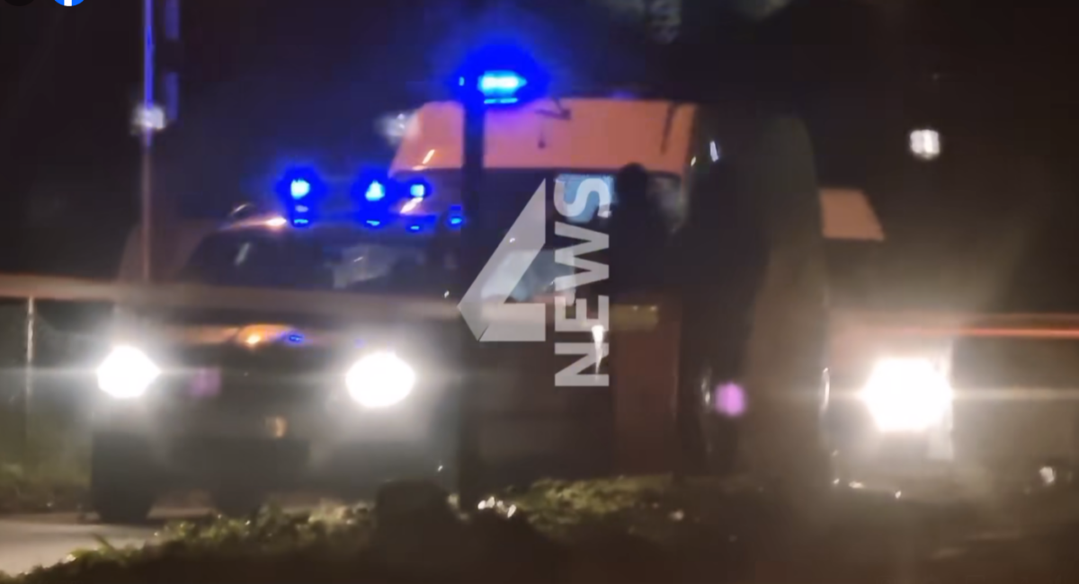 ВИДЕО Специјалци ќе ја кршеа рампата кај Кривичен оти немаше кој да им ја отвори кога ги спроведуваа осомничените