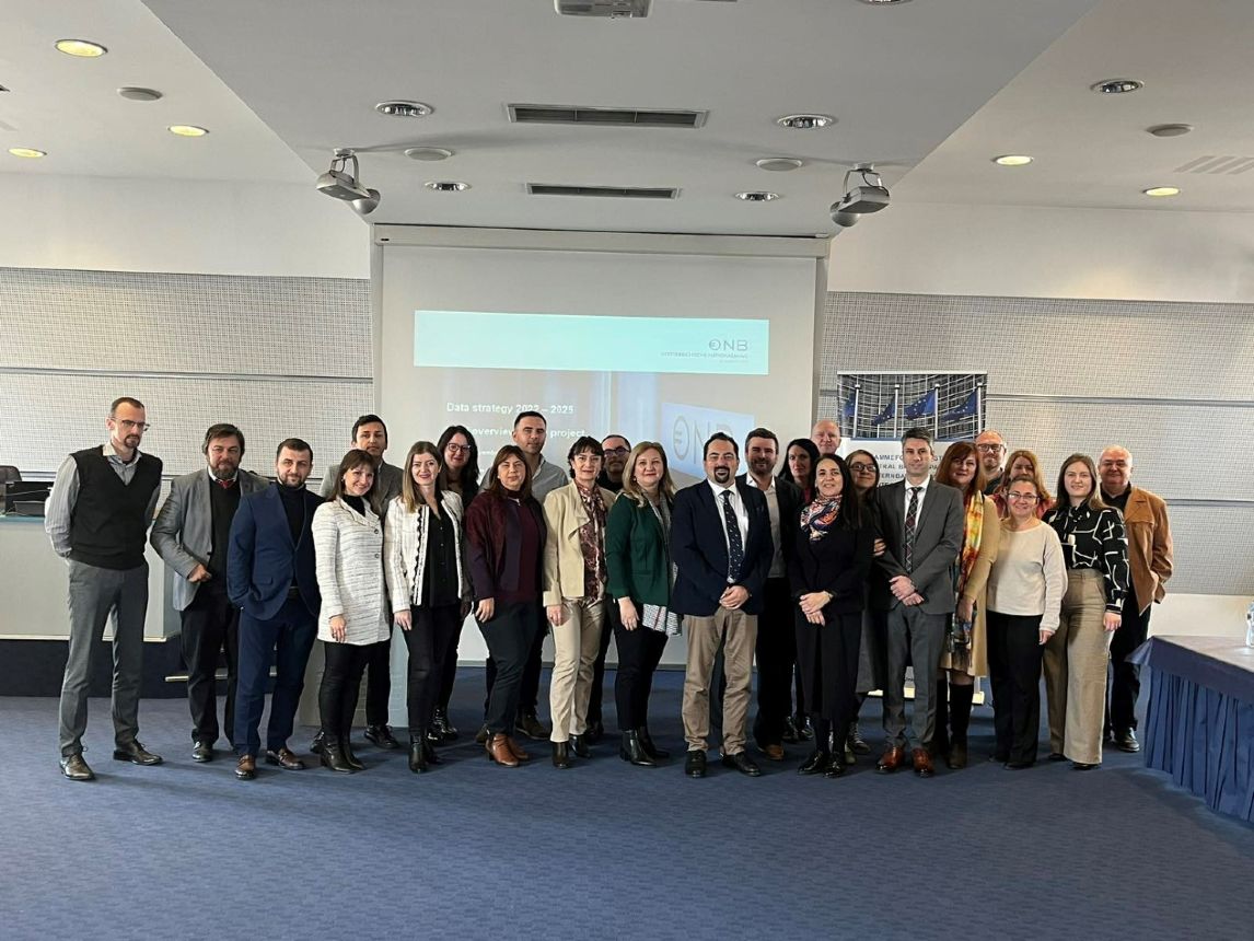 Соработка на Народната банка со централната банка на Австрија за спроведување на најдобрите практики во областа на управувањето со податоците