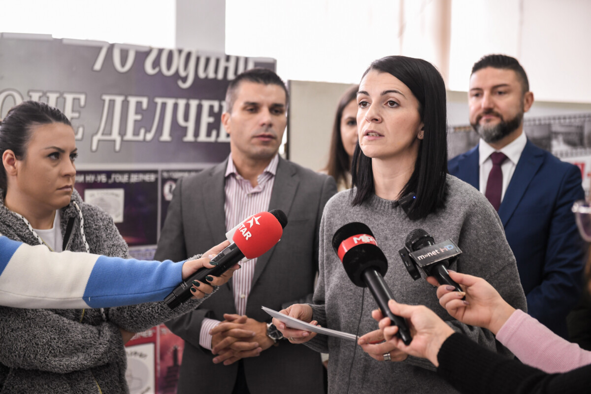 Костадиновска-Стојчевска: Над 78 милиони денари поддршка за трите национални установи од културата во Штип