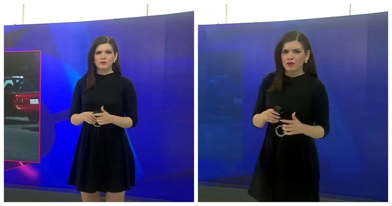 ВИДЕО На водителката и се слошило сред емисија во живо, се онесвести во студио