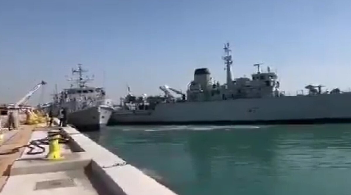 ВИДЕО: Се судрија два британски миноловци