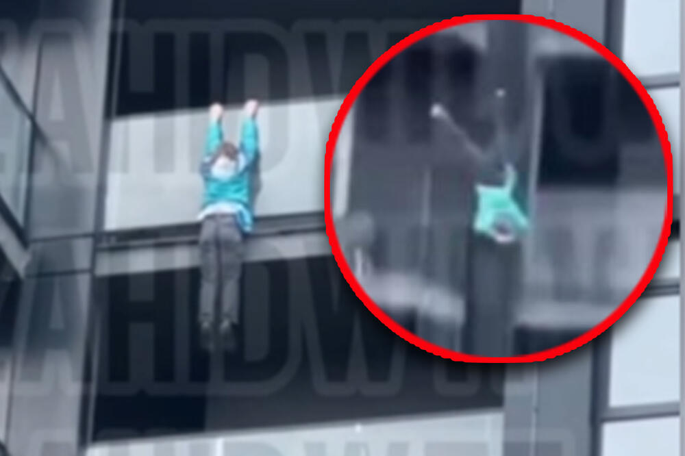 ВИДЕО Момче преживеа пад од 15 кат: Застрашувачка снимка, се превртува во воздух, соседот не може да поверува што се случило
