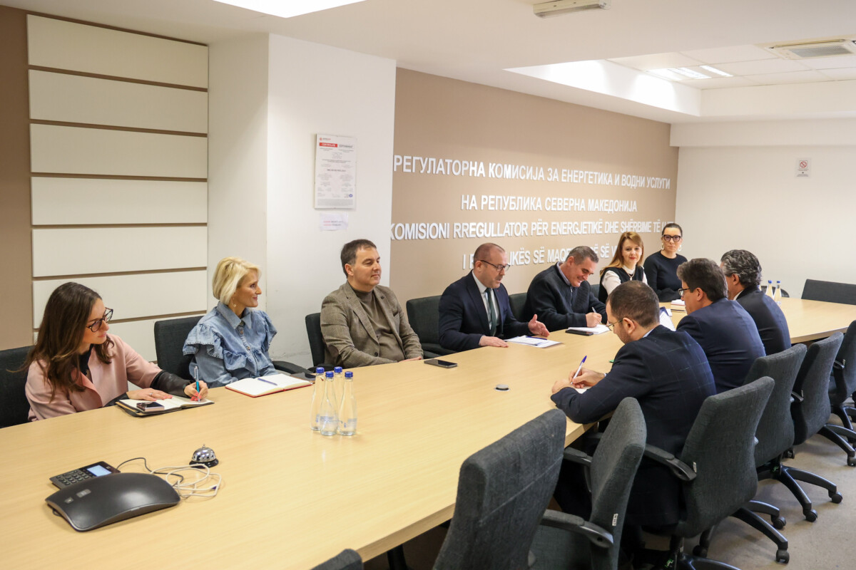 РКЕ на средба со висока делегација од Асоцијацијата на Медитеранските регулатори за енергетика – МЕДРЕГ