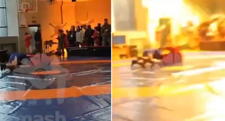ВИДЕО СТРАШНА ЕКСПЛОЗИЈА НА НАТПРЕВАР НА ДЕТСКО ЏУДО! Донел граната и случајно ја испукал, има повредени!