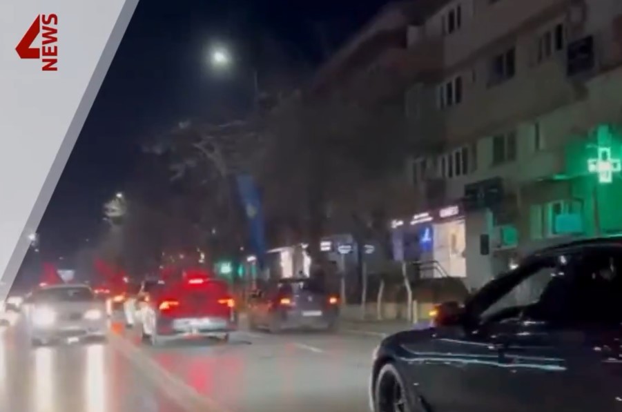 ВИДЕО И низ Скопје се слави Денот на Независноста на Косово