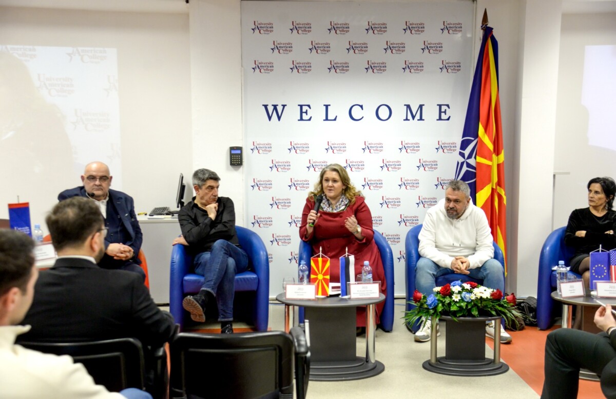 Министерката Петровска на дебатата „Иднината на НАТО и Балканот: Искуства од Естонија”: само заедно и здружени можеме да се избориме со хибридните закани