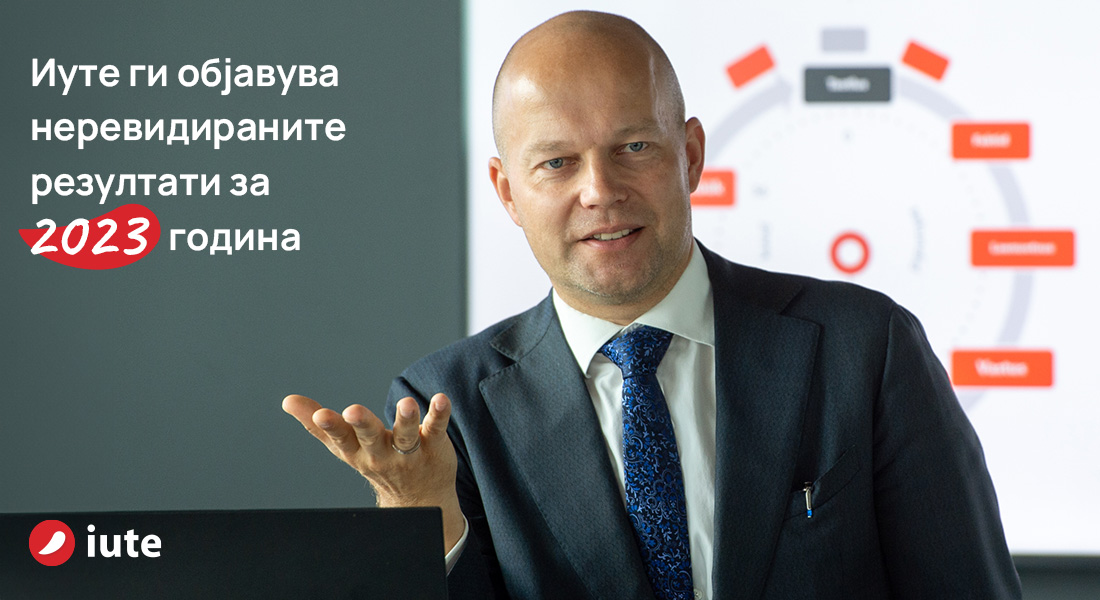 Групацијата Иуте ги објави неревидираните резултати за изминатата година: Продолжување на здравиот раст и мисијата за трансформација на Иуте во целосен финансиски сервис за граѓаните