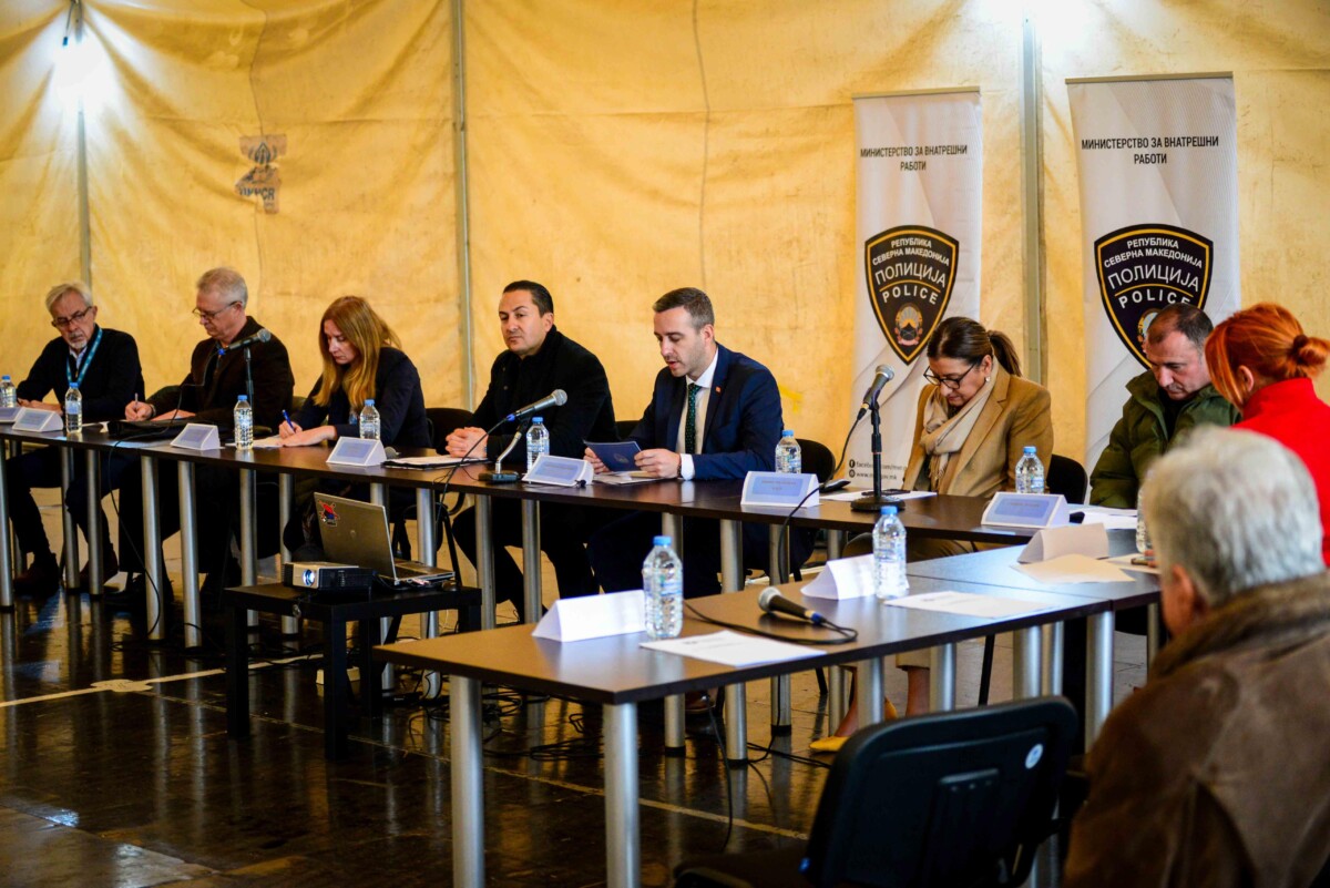 Бојмацалиев од Прифатниот центар Винојуг: Намалена илегална миграција за 50%, благодарение на раководството на РЦ ЈУГ