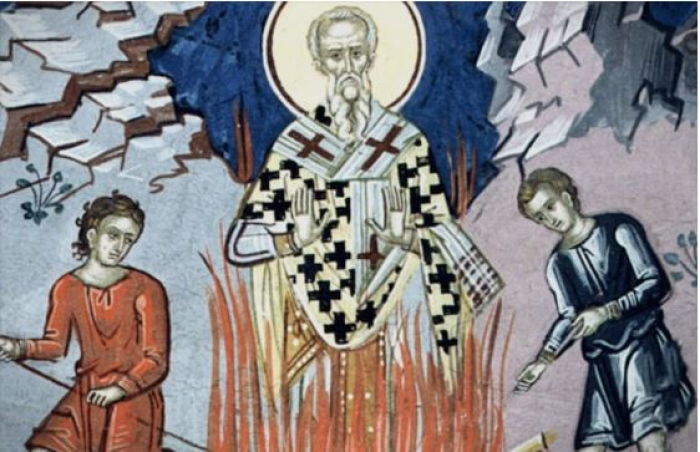 Се слави Свештеномаченик Поликарп, епископ Смирнски