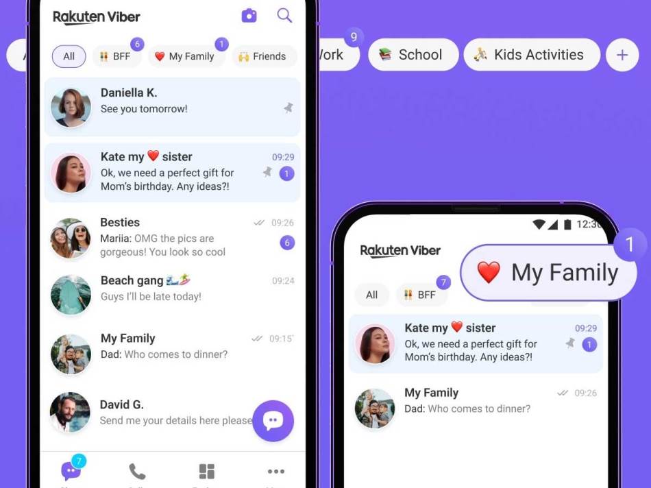 Viber доби одлична функција – организирање разговори во папки