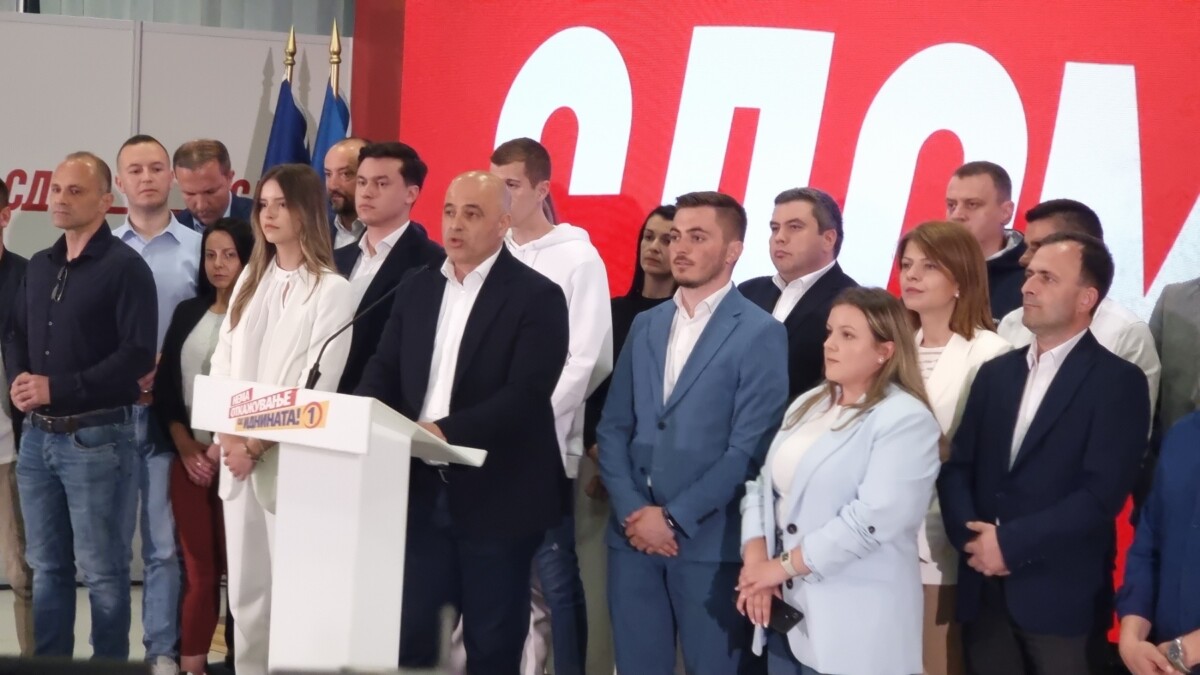 СДСМ заврши со историски најслаб резултат на избори, првпат освоија под 200 илјади гласови