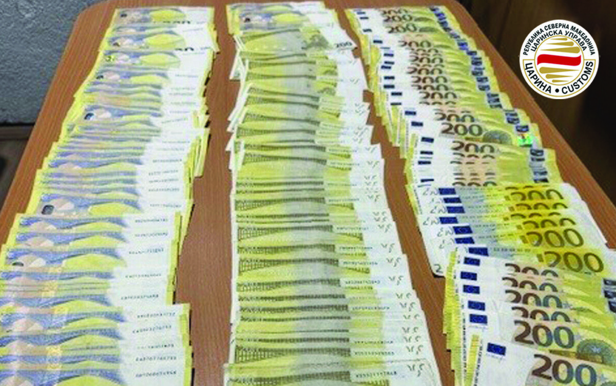 Спречен обид за нелегално внесување: Запленети 30 илјади евра на Богородица