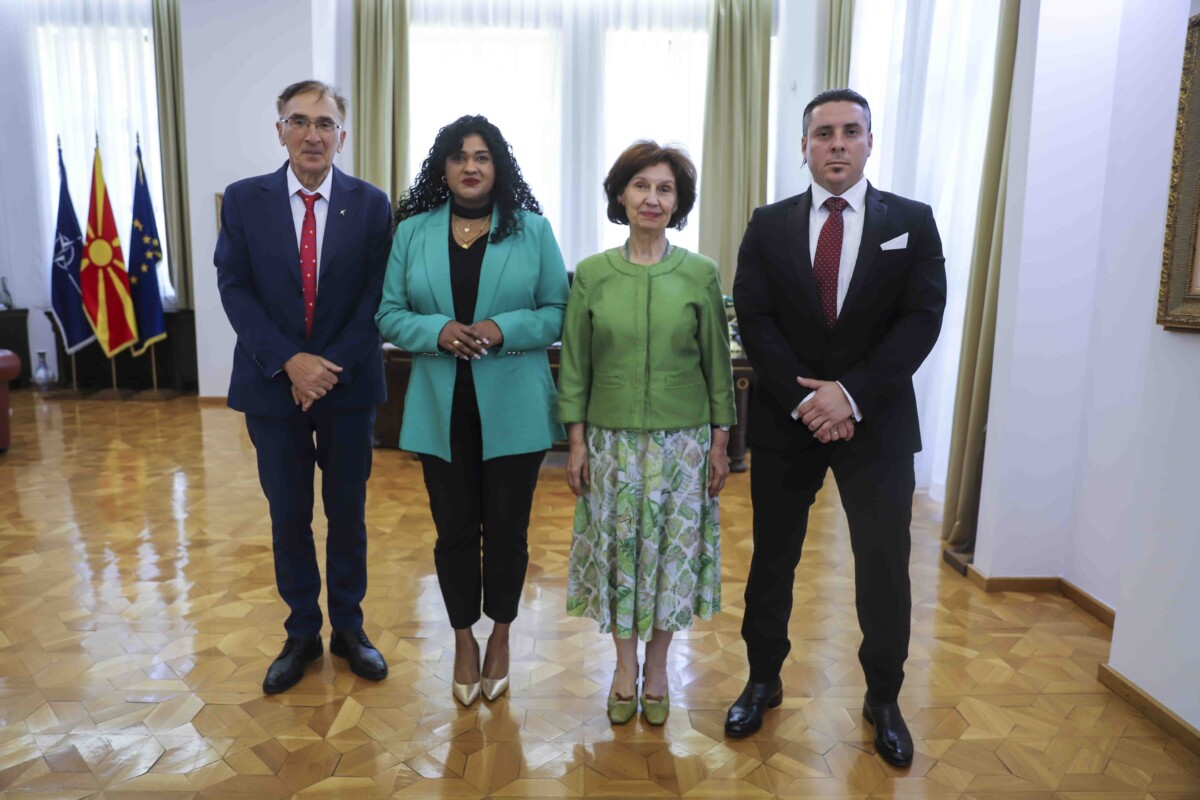 Сиљановска Давкова ја прими Касандра Фернандо