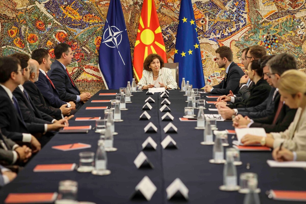 Сиљановска Давкова прими делегација од „Рамбл“, „Кантор Фицџералд“ и Трамп корпорација за медиуми и технологија