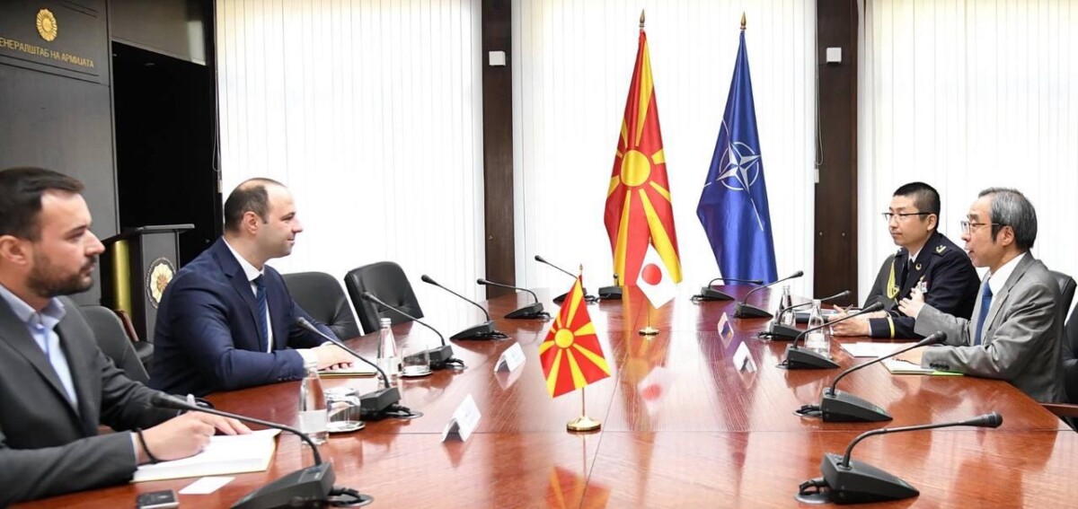 Средба на министерот Владо Мисајловски со амбасадорот на Јапонија, Н.Е. Казуја Оцука