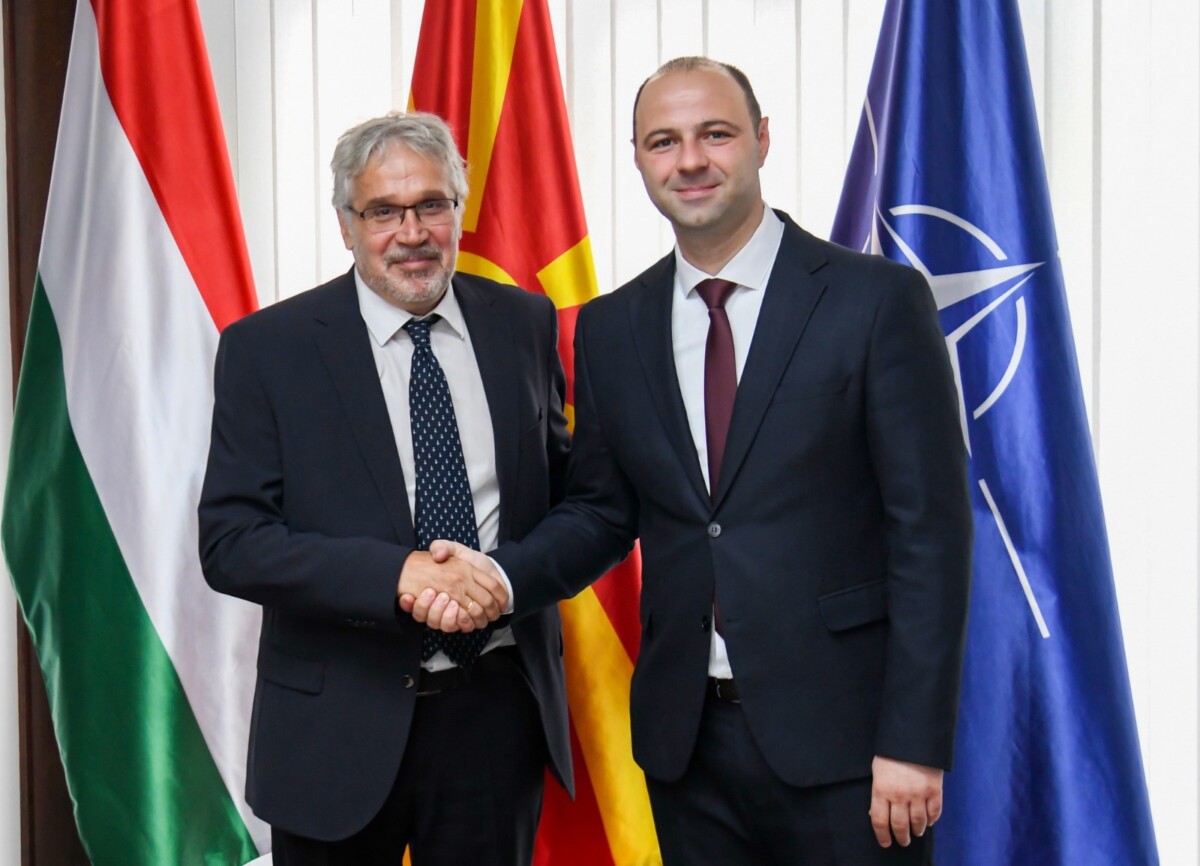 Средба на министерот Мисајловски со амбасадорот на Унгарија, Н.Е. Андраш Клајн