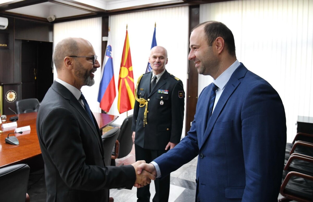 Средба на министерот Мисајловски со амбасадорот на Република Словенија Н.Е. Грегор Прескер