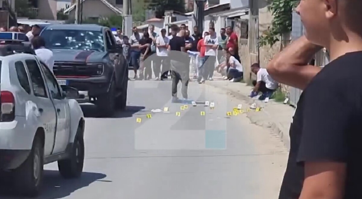 ВИДЕО Први снимки од пукањето во скопско Батинци