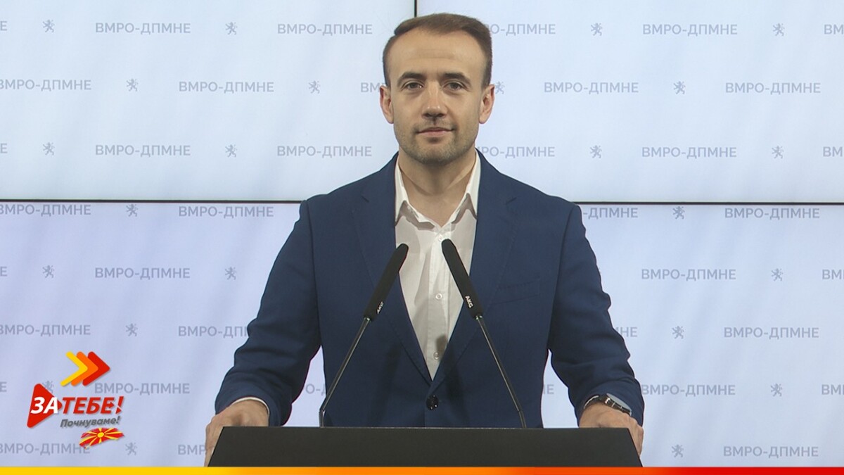 Стојаноски: Кадрите на СДС и ДУИ во судството го пуштија Блерим Рамадани да избега, Пајазит Пајазити да биде разрешен веднаш