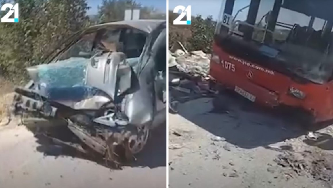 Возач на автобус на ЈСП осомничен за предизвикување тешка сообраќајна несреќа