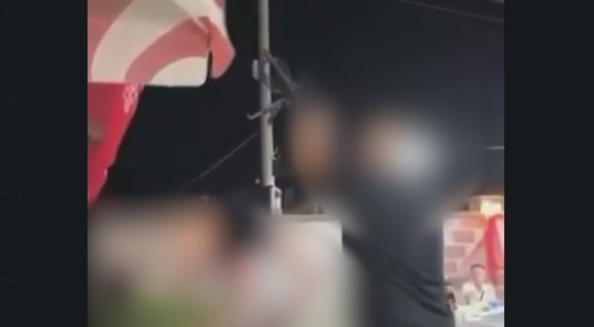 ВИДЕО Полицијата објави видео од свој вработен како пука при семејна веселба!