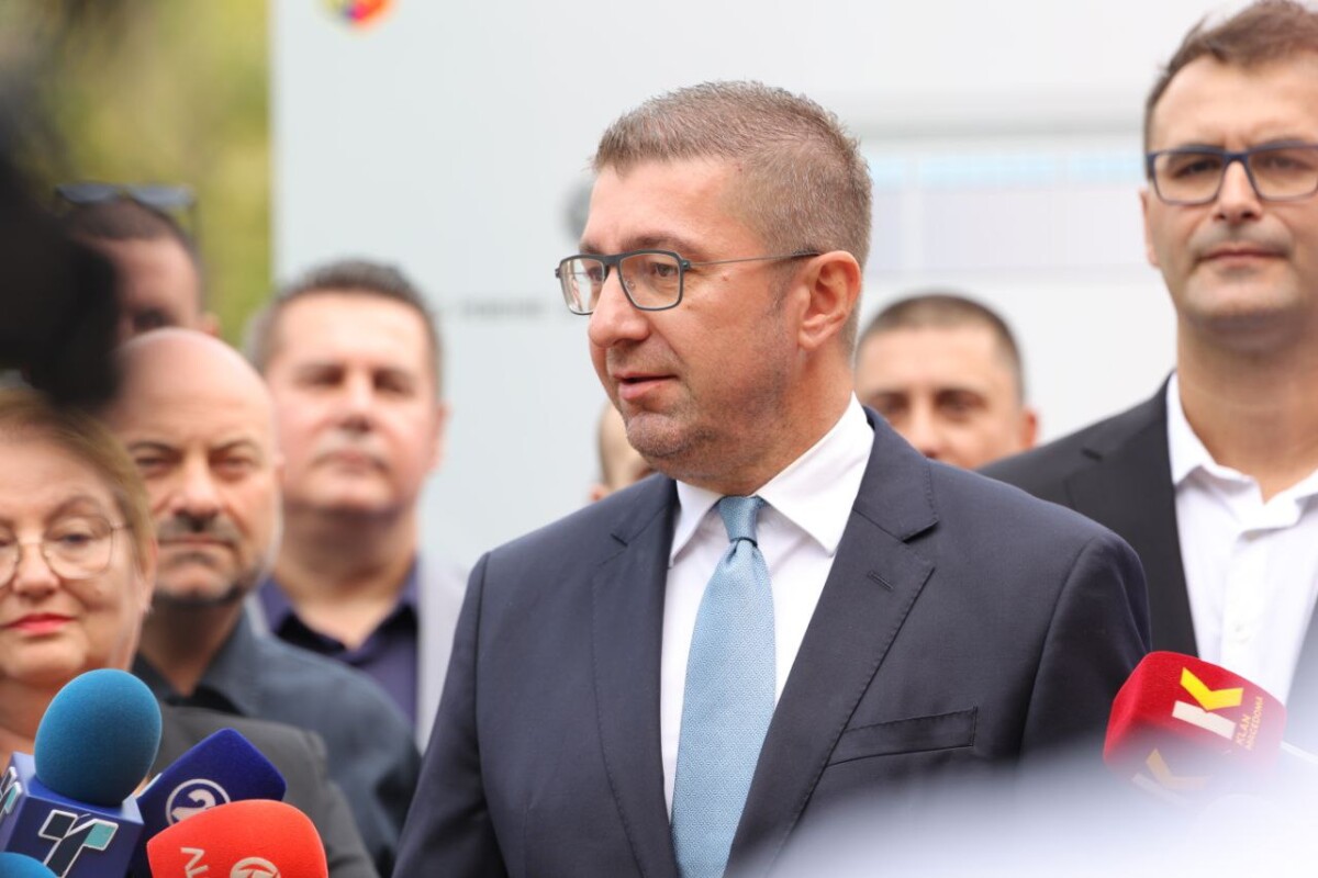 Мицкоски: Македонија повторно се гради после долгогодишен застој!