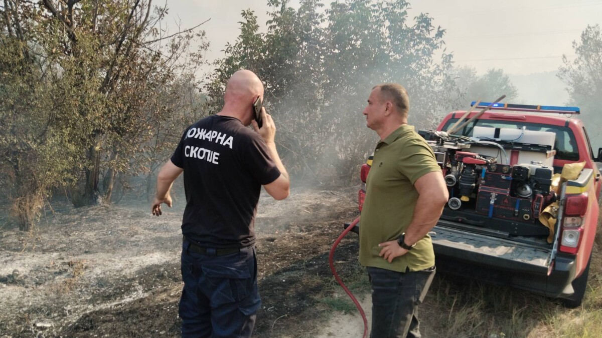 Ангелов за пожарот во Расадник: Овој пожар е невообичаен и апсурден, нешто што досега немам видено!
