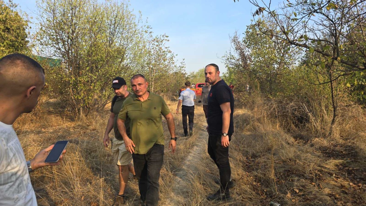 Пожарот кај Кисела Вода и натаму активен, помага и градоначалникот