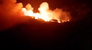 ВИДЕО: Голем пожар над манастирот Свети Никола во село Прилепец, жителите молат за помош