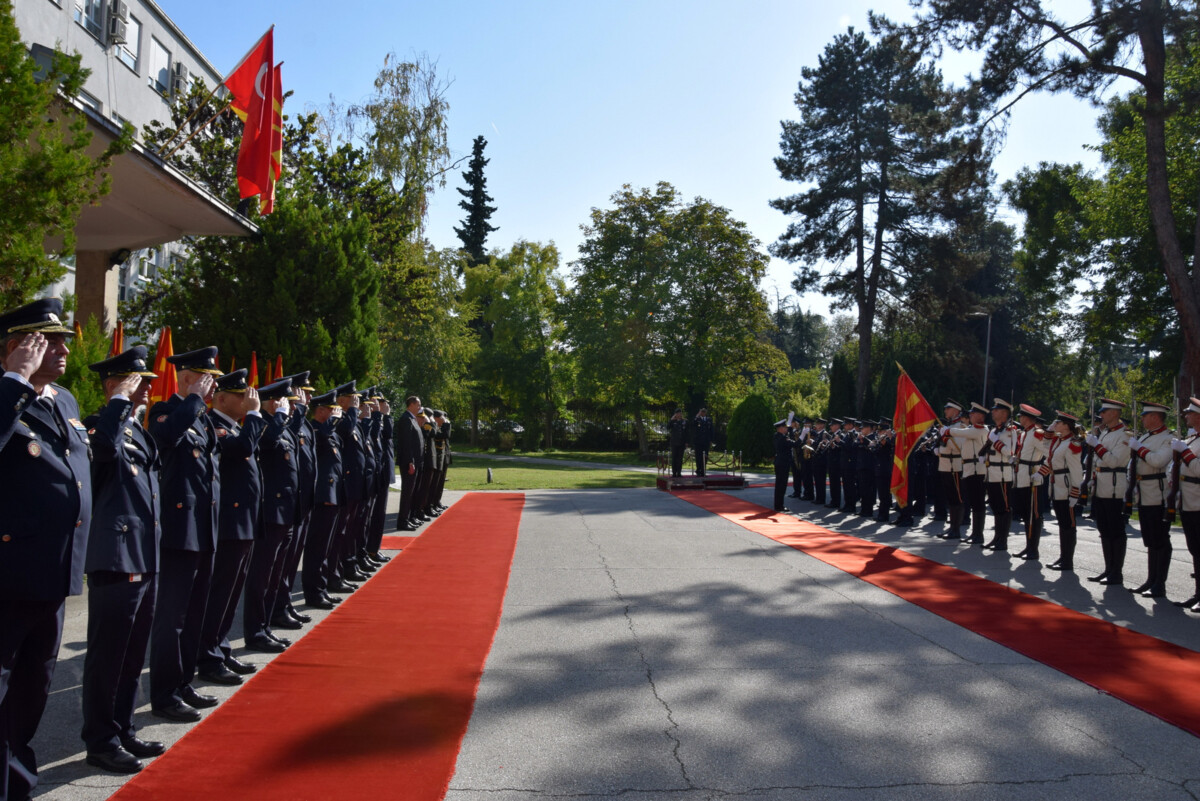 Висока воена делегација на Вооружените сили на Турција во посета на Македонија