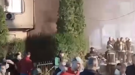 ВИДЕО: Се уште гори пожарот во Чаир