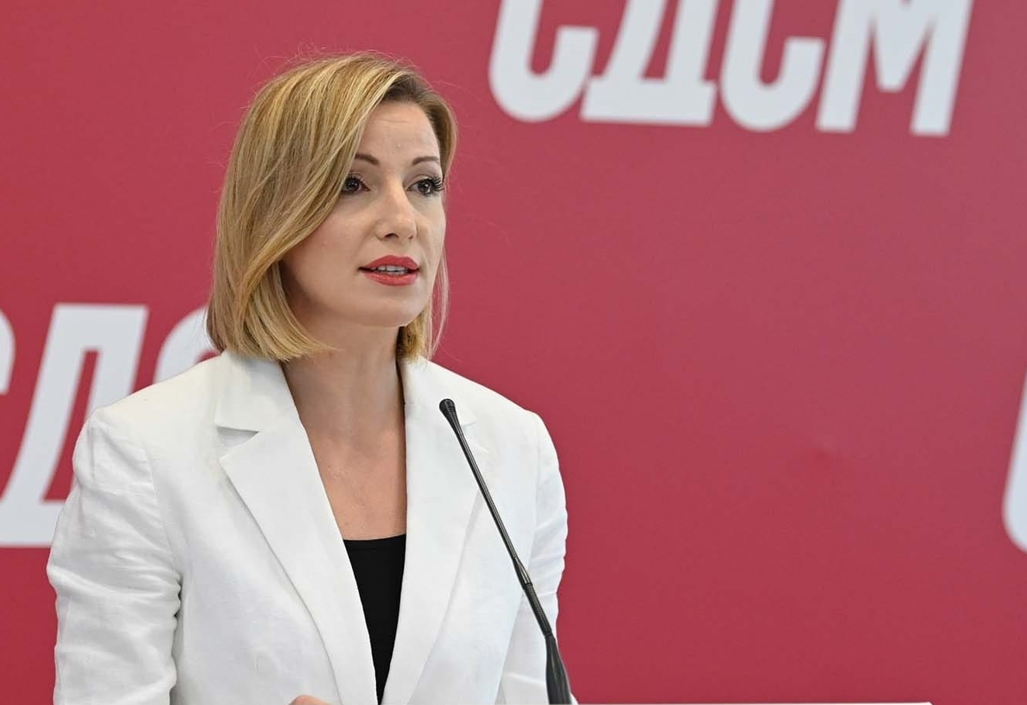 СДСМ: Шокантни се помилувањата на Давкова која застана во заштита на криминалците и нарко клановите