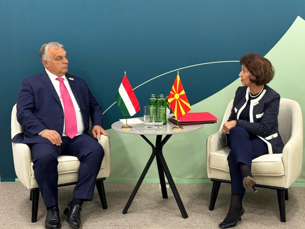 Средба Сиљановска – Орбан: Унгарија е силен поддржувач на македонските евроинтеграции!