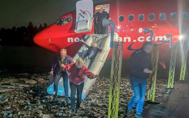 Боинг со над 150 патници излета од пистата со полна брзина во Норвешка!