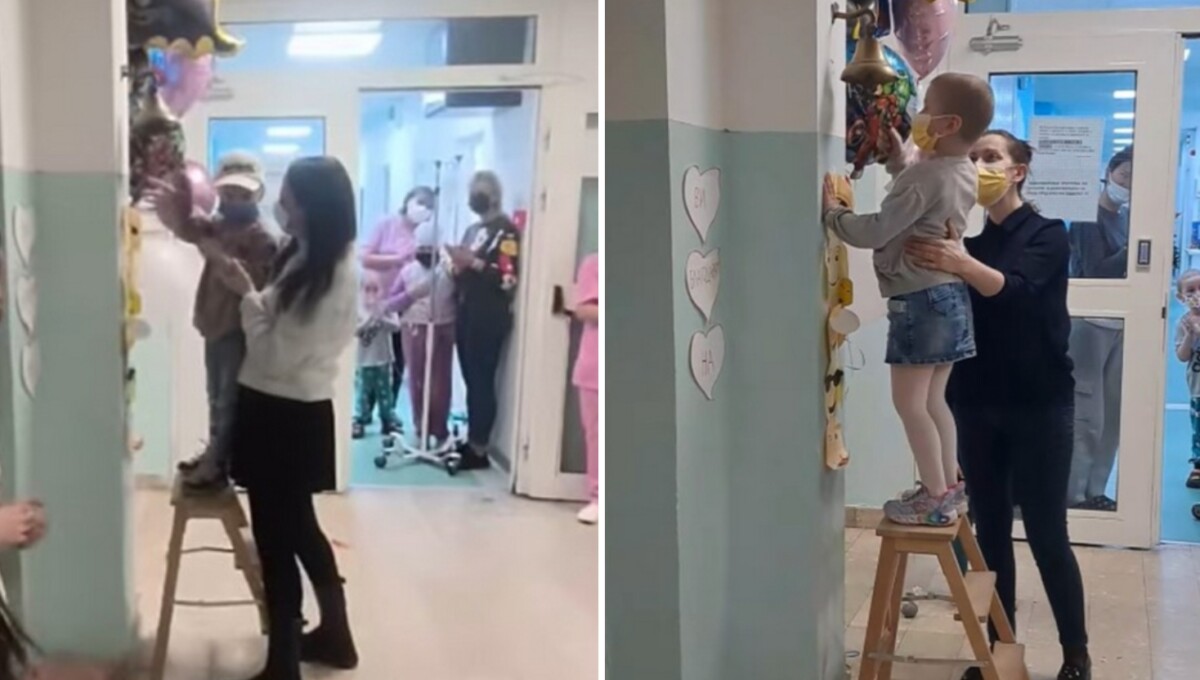 ВИДЕО Вукашин и Ана лавовски се изборија со ракот и заѕвонија на ѕвончето на Детска клиника!