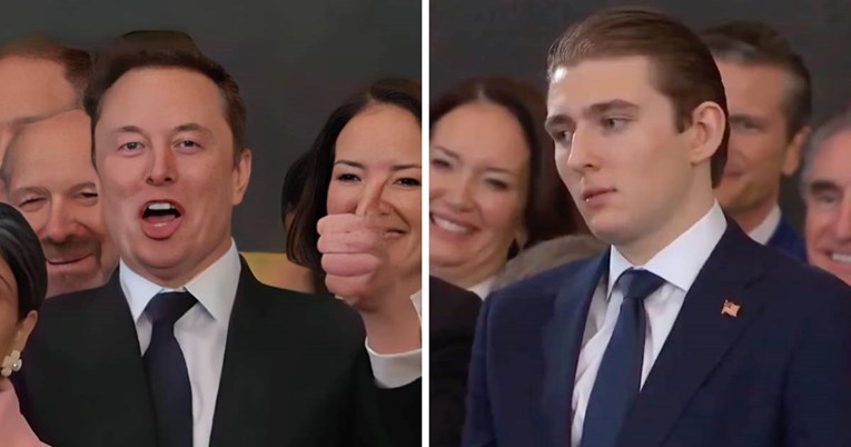 ВИДЕО Илон Маск крева палци за време на говорот на Трамп, Барон не заинтересирано ракоплеска!