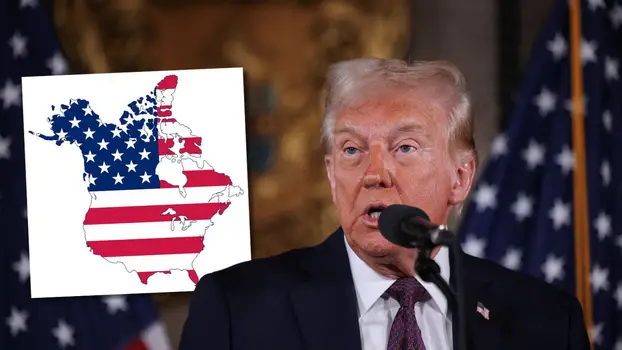 Трамп објави слика од „Големата Америка“: Ја припои кон Канада