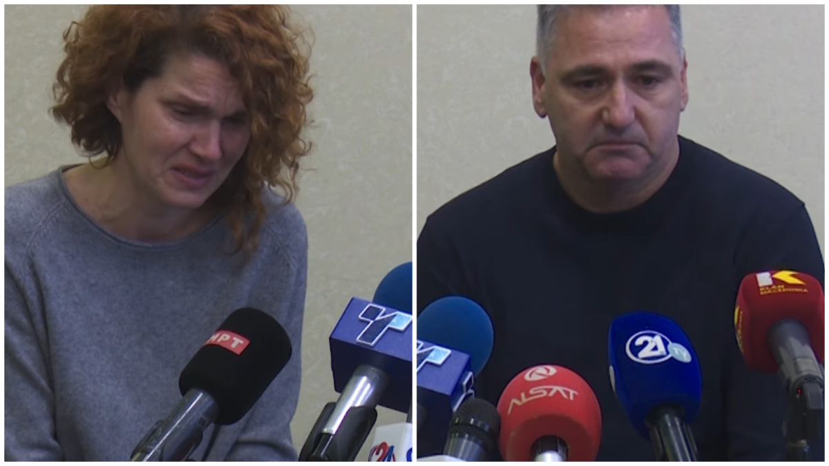 Родителите на Васил Јованов со солзи во очите изразија искрено сочувство до семејството на Фросина