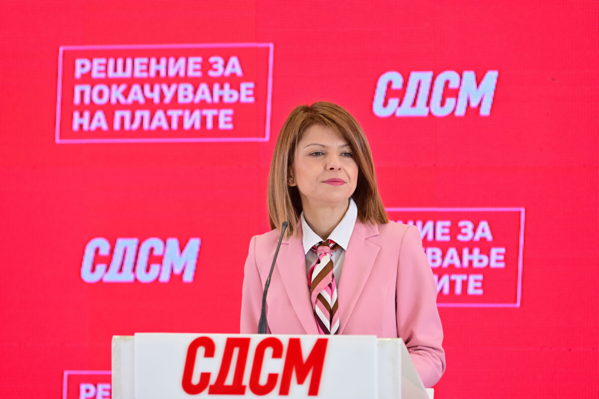 Лукаревска: СДСМ поднесува закон за покачување на платите до 15.000 денари!