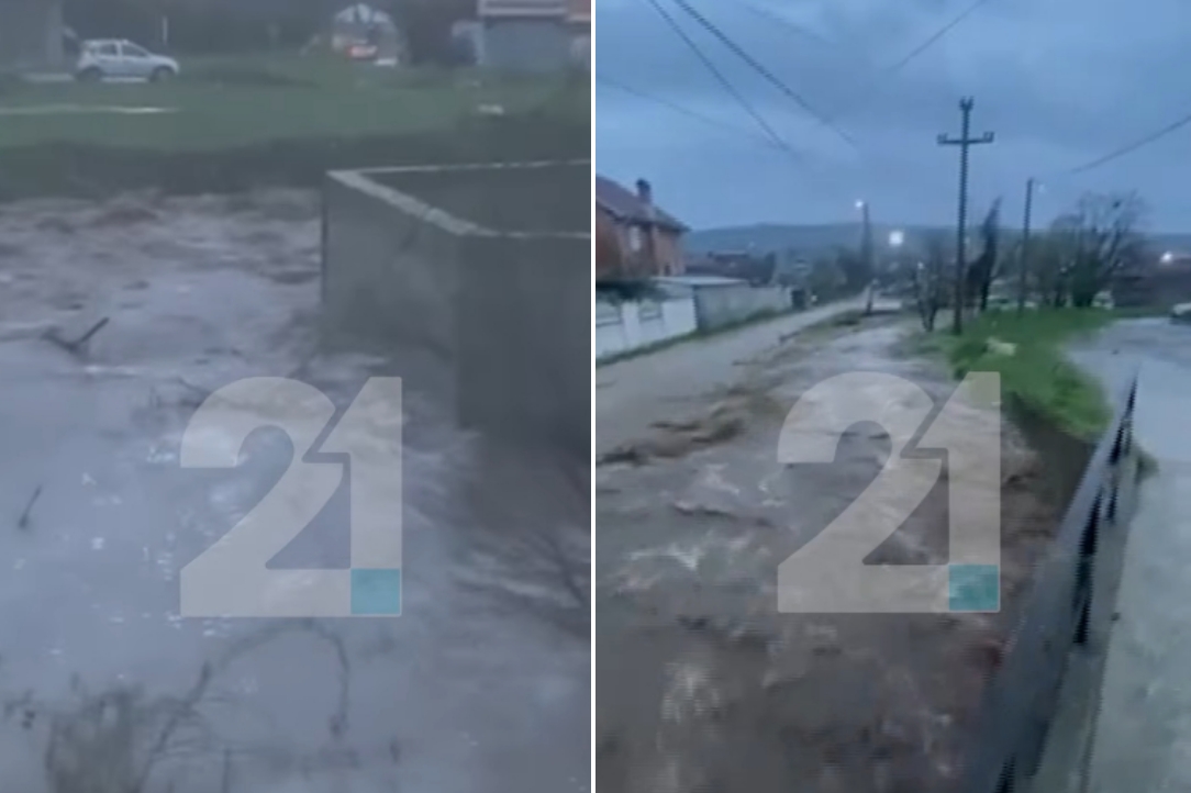 ВИДЕО Се излеа Маркова река, поплави низ Батинци