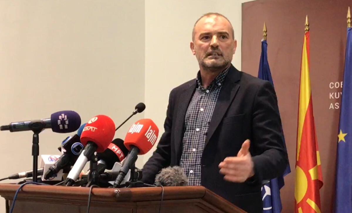 Снопче: Доколку АА е надвор од Владата, тоа ќе значи потреба од нови парламентарни избори!