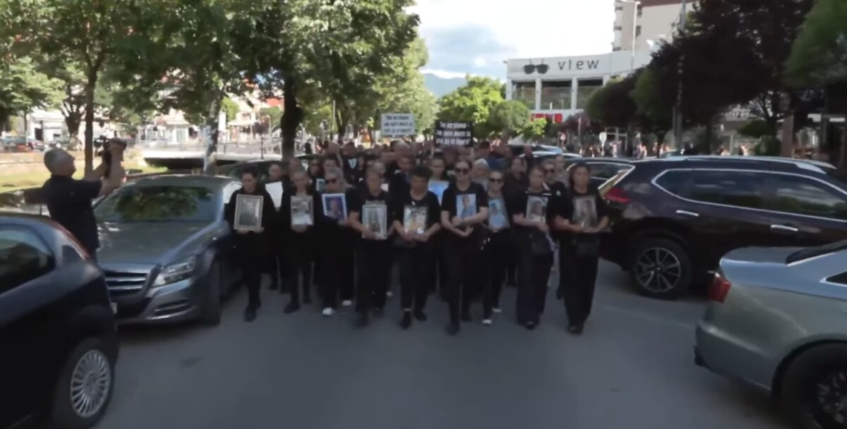Марш за Ангелите во Кочани: Во тишина и болка, со повик за правда!