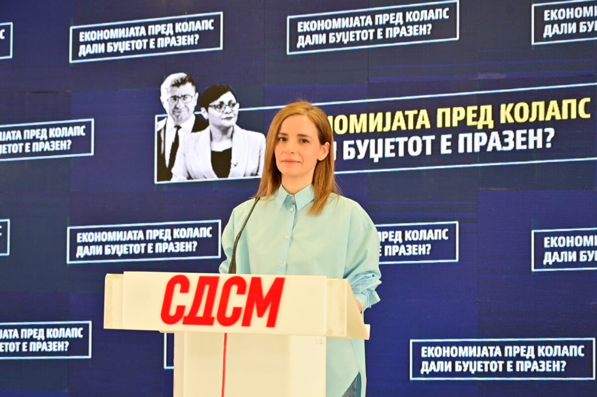 СДСМ: Тотален дебакл на Мицкоски во економијата!