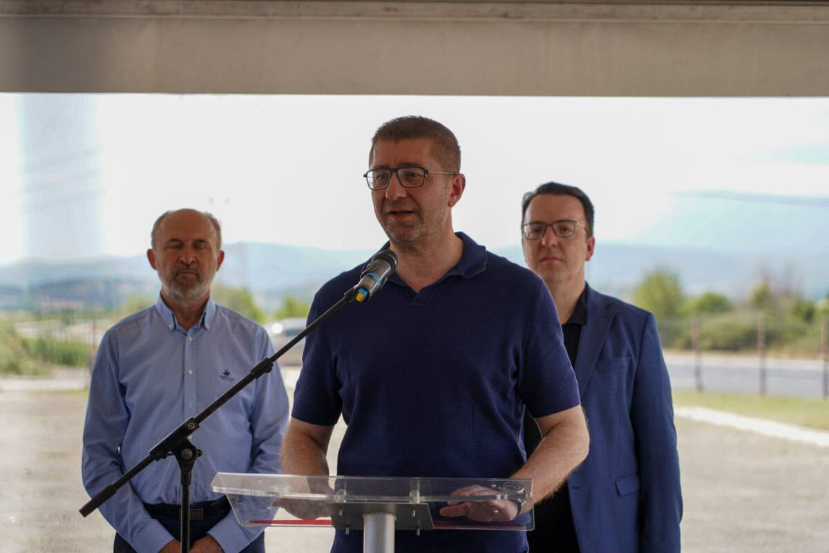 Мицкоски: Македонија се гради – пуштен во употреба реконструираниот пат Понов мост – Богданци