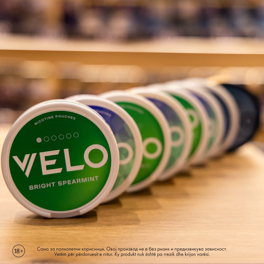 VELO никотински торбички со вкус на нане