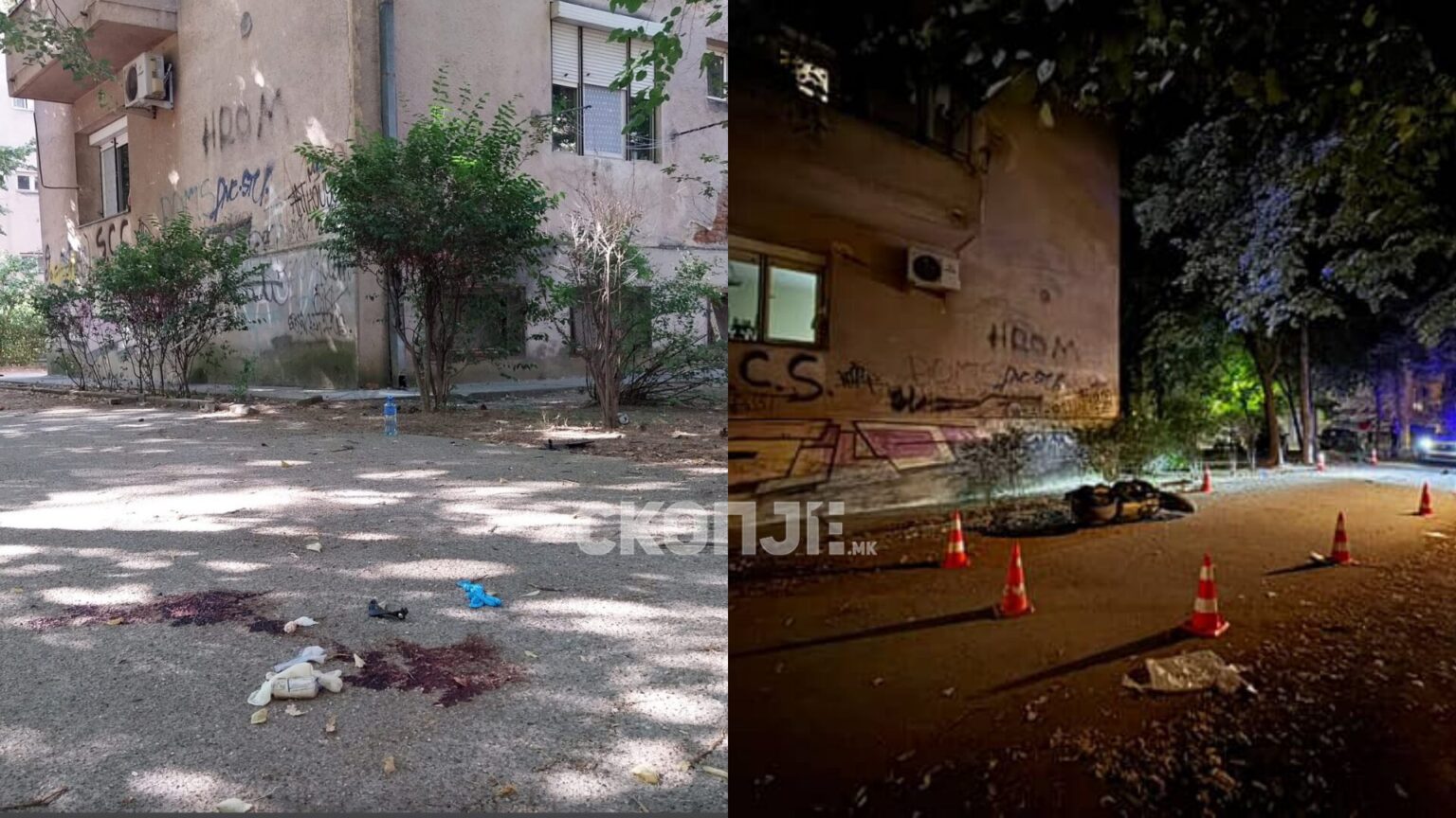 ФОТО Трагедија на кејот во Скопје: Маж смртно прегазен под сопствениот прозор