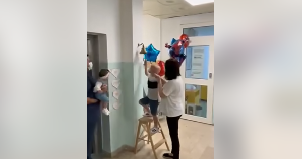 ВИДЕО Матеј го удри ѕвончето на Детска клиника, ја доби борбата со болеста!