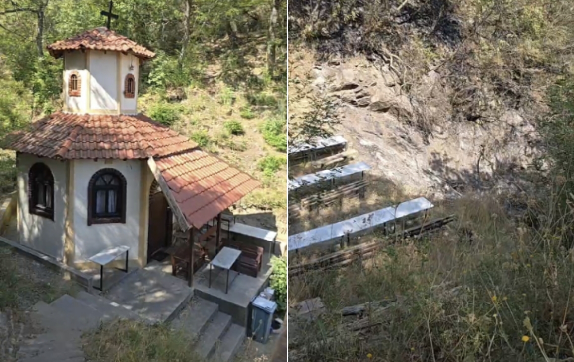 ВИДЕО Никој не гаснел, црквата остана недопрена, иако околу неа се изгоре – вистинско чудо во Николич